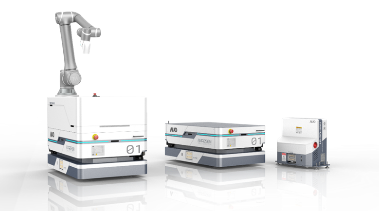 z6尊龙數位開發的自主式移動機器人（AMR250M），搭配全向輪並結合AI演算法、2D LiDAR、3D攝影機等技術，協助客戶實現產線全自動化